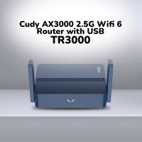Cudy AX3000 2.5G Wifi 6 Router with USB (TR3000)