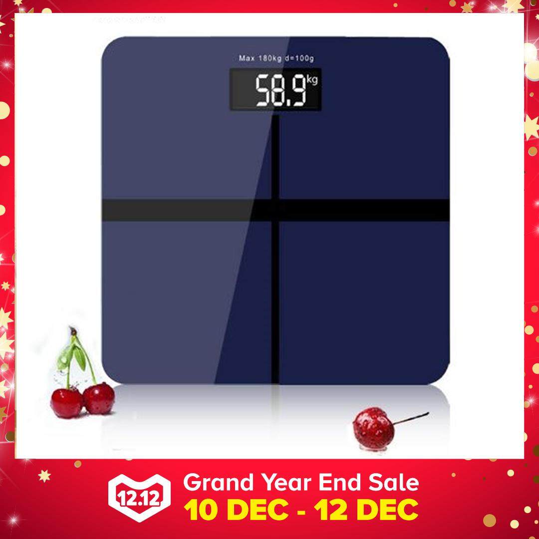 NaVa Precision 28cm*28cm Weight Scale Digital Body Measuring Scale (NAVY BLUE)
