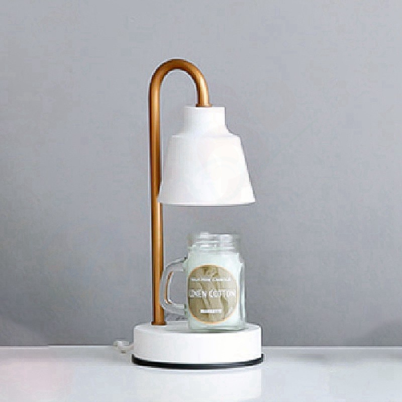 【Local shipment】Candle Warmer wax melt remote adjust brightness creative bedside lamp aromatherapy halogen yankee lampu upgraded version new Malaysia 3 Pin Plug Dimmable Adjustable European Style Desk Decoration