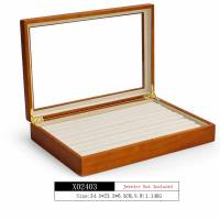 Oirlv Wooden Jewelry Ring Earrings Bracelet Watch Necklace Storage Case Jewelry Organizer Gold Jade Diamond Display Box X024
