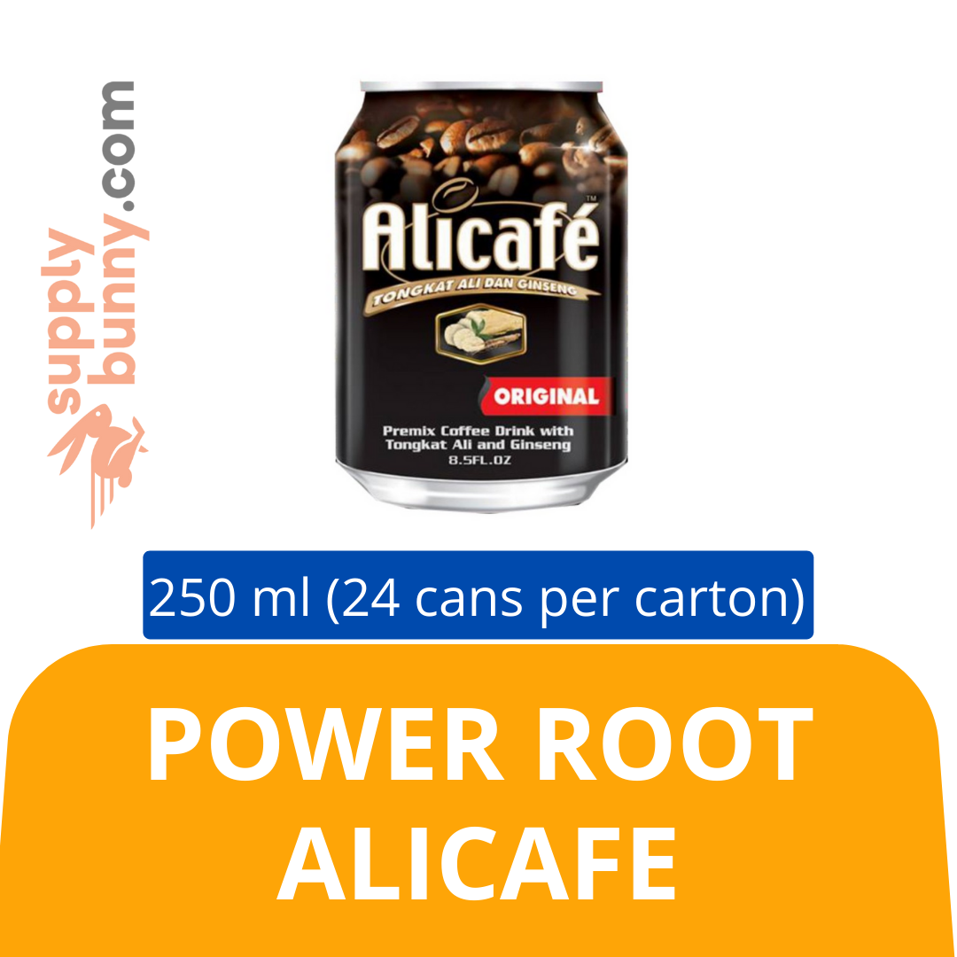 Power Root Alicafe (250ml X 24 bottles) (sold per carton) 特濃口味 PJ Grocer Alicafe Power Root