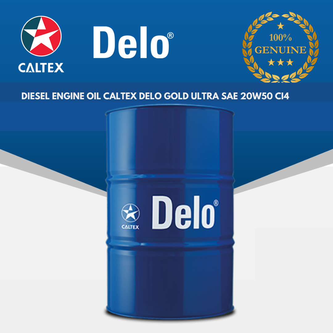 Diesel Engine Oil Caltex Delo Gold Ultra SAE 20W50 CI4(200 Liter) Price
