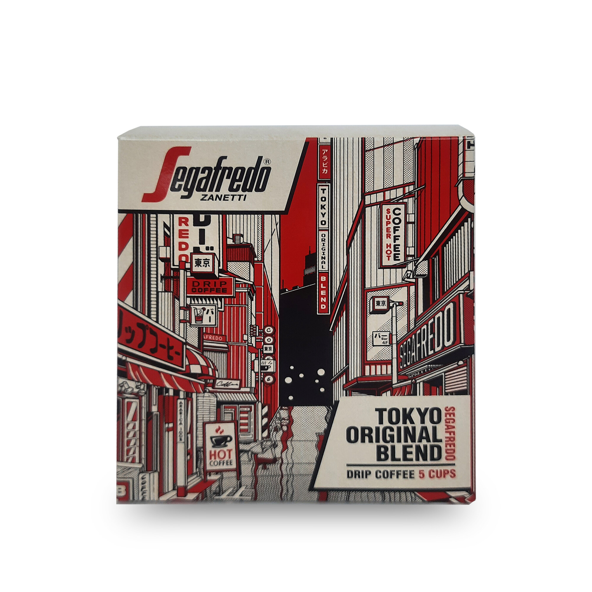 Limited Edition - Segafredo Tokyo Original Blend Drip Coffee 5's