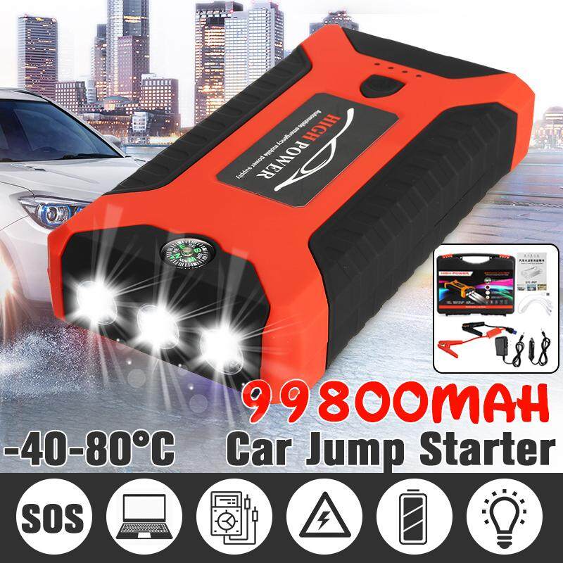 99800mAh High Power Car Powerbank Jumper Jump Starter Jump Start Car Power Bank with Tyre Pump Tm-29B