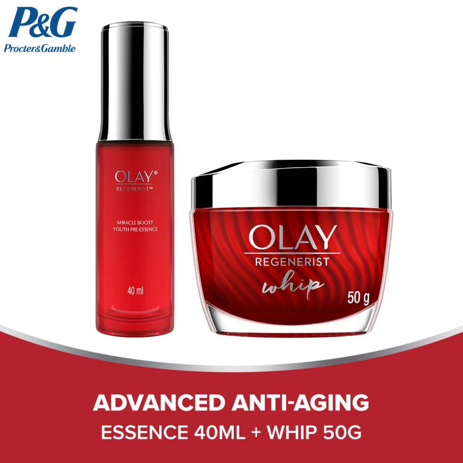 Olay Regenerist Miracle Boost Youth Pre-Essence 40ml and Whip 50g Set