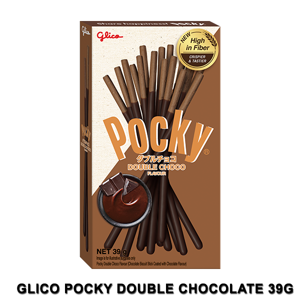 Glico Pocky Double Choco 39g