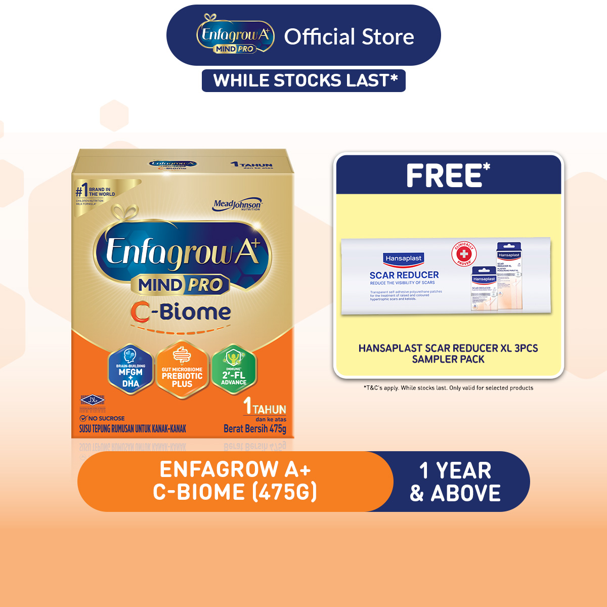 Enfagrow A+ MindPro Step 3 C-Biome 475g