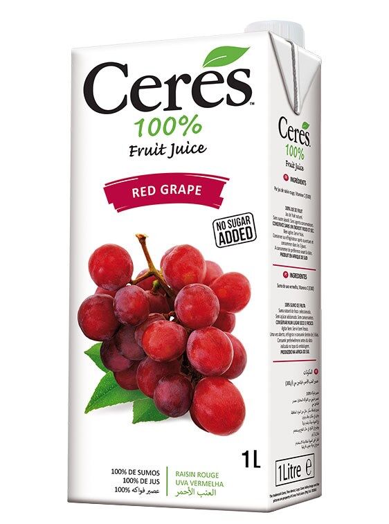 Ceres 100% Red Grape Juice 1L (Best Before : Aug\'2022 ?)