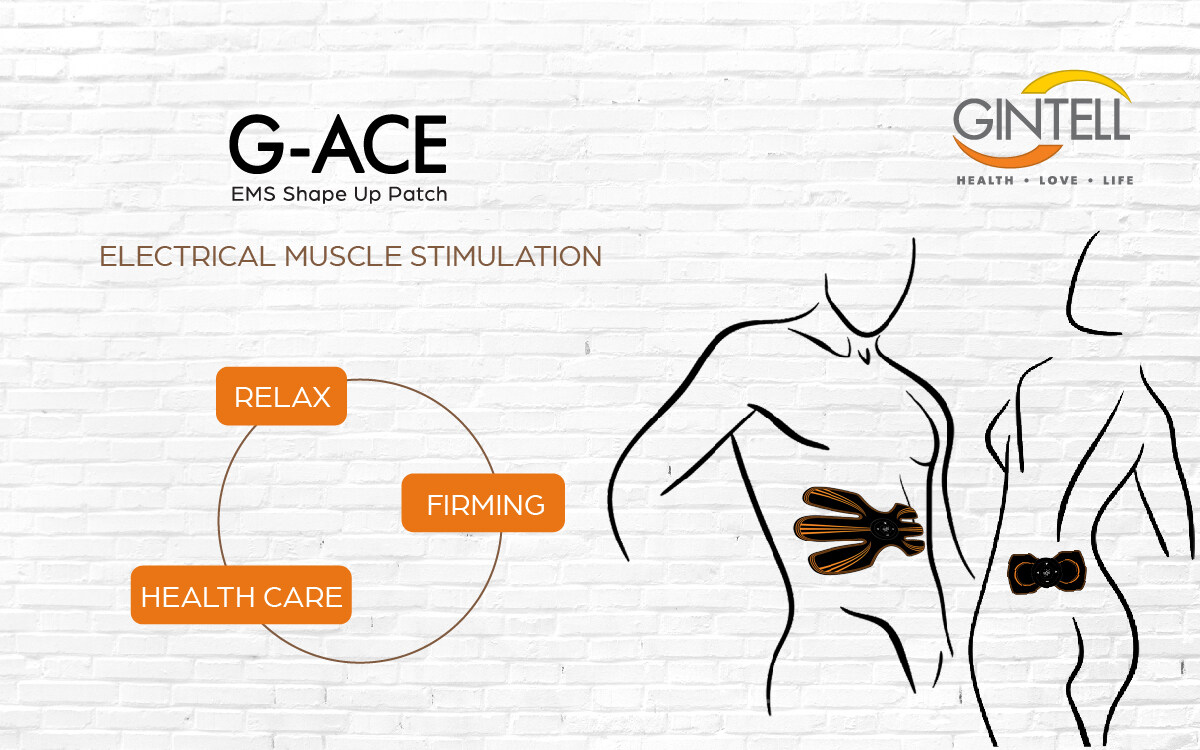 [FREE Shipping] GINTELL G-Ace EMS Shape Up Patch
