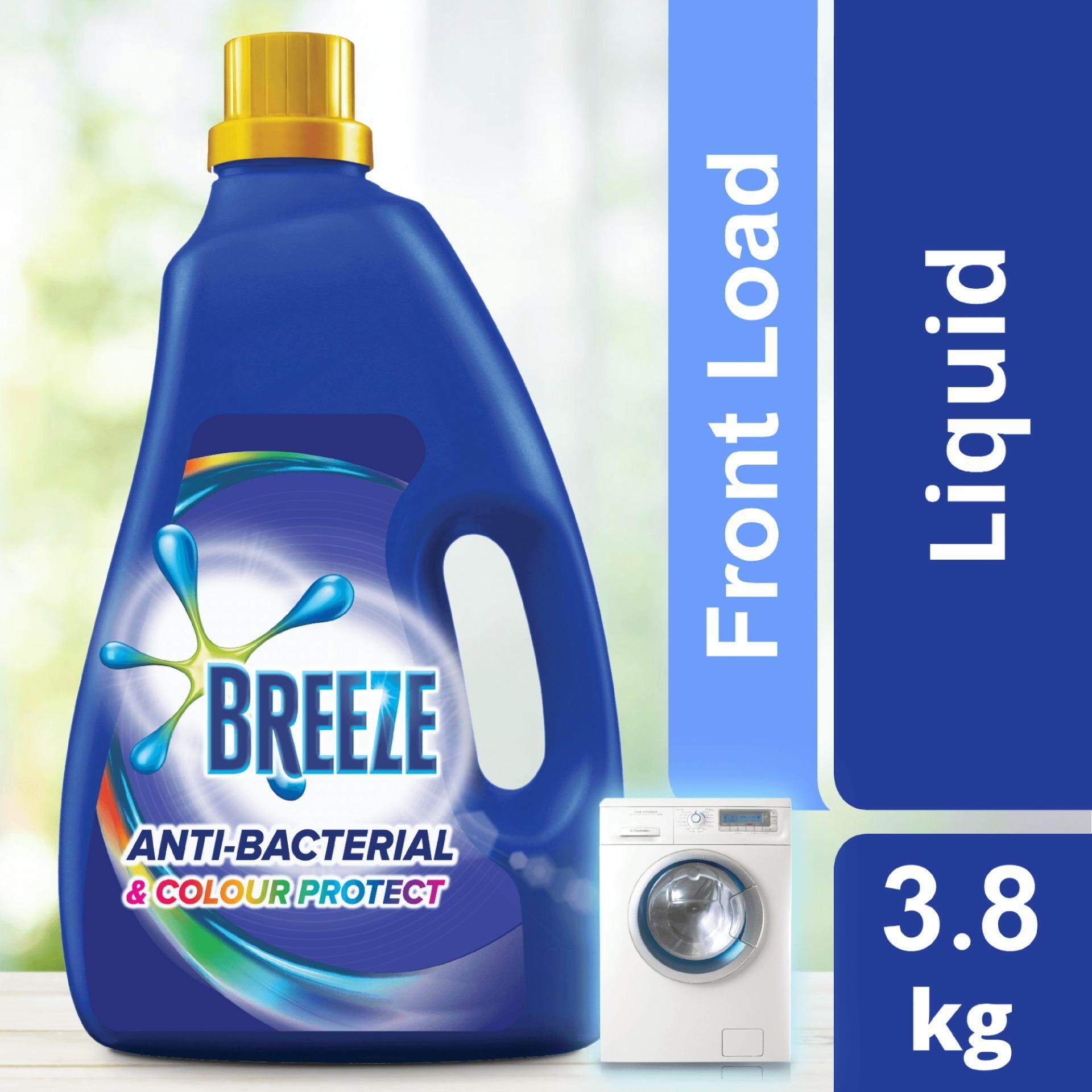 [12.12] Breeze Detergent Liquid Anti-Bacterial & Color Protect 3.8KG