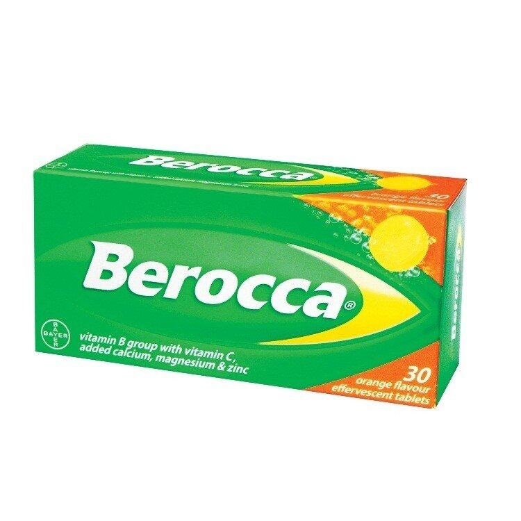 Berocca Effervescent Orange Tablets 30s (Exp: Sept 2023)