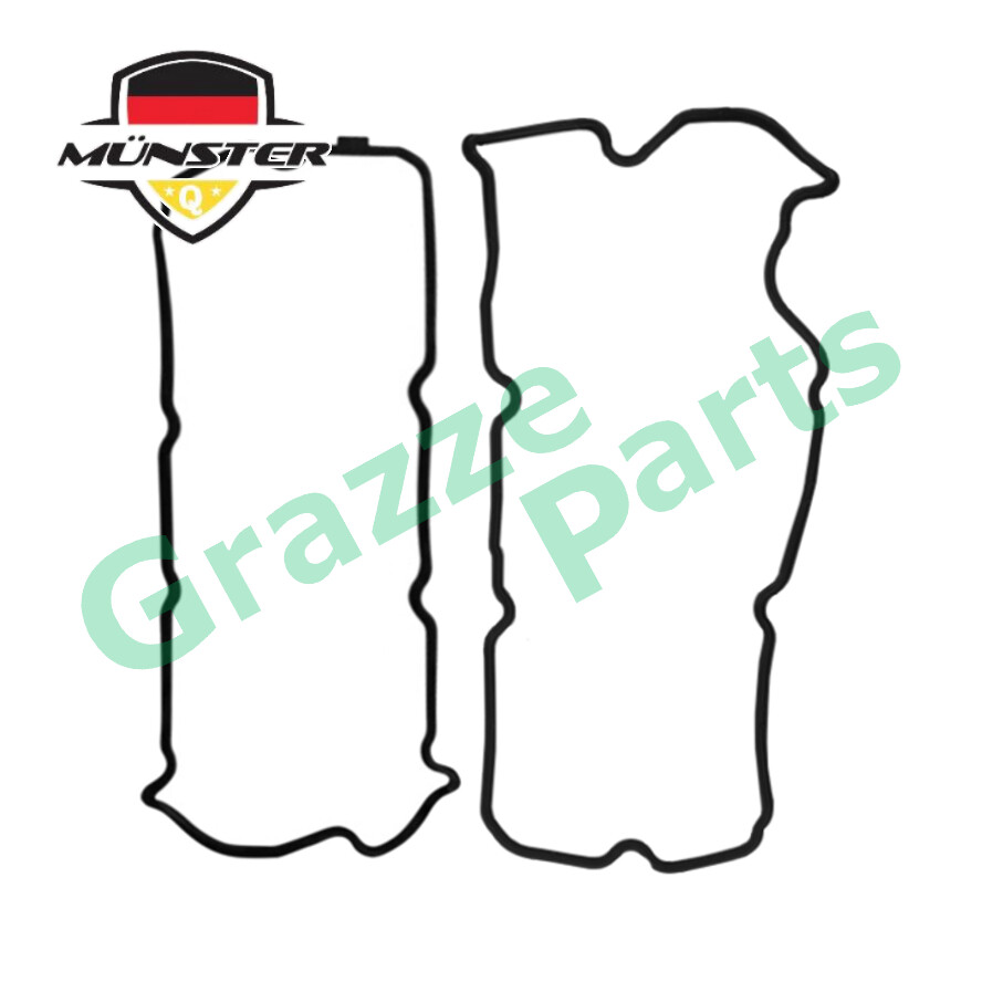 (2pc) Münster Valve Cover Gasket 13270-31U02 + 13270-8P311 for Nissan Cefiro 2.0 V6 A33 VQ20DE