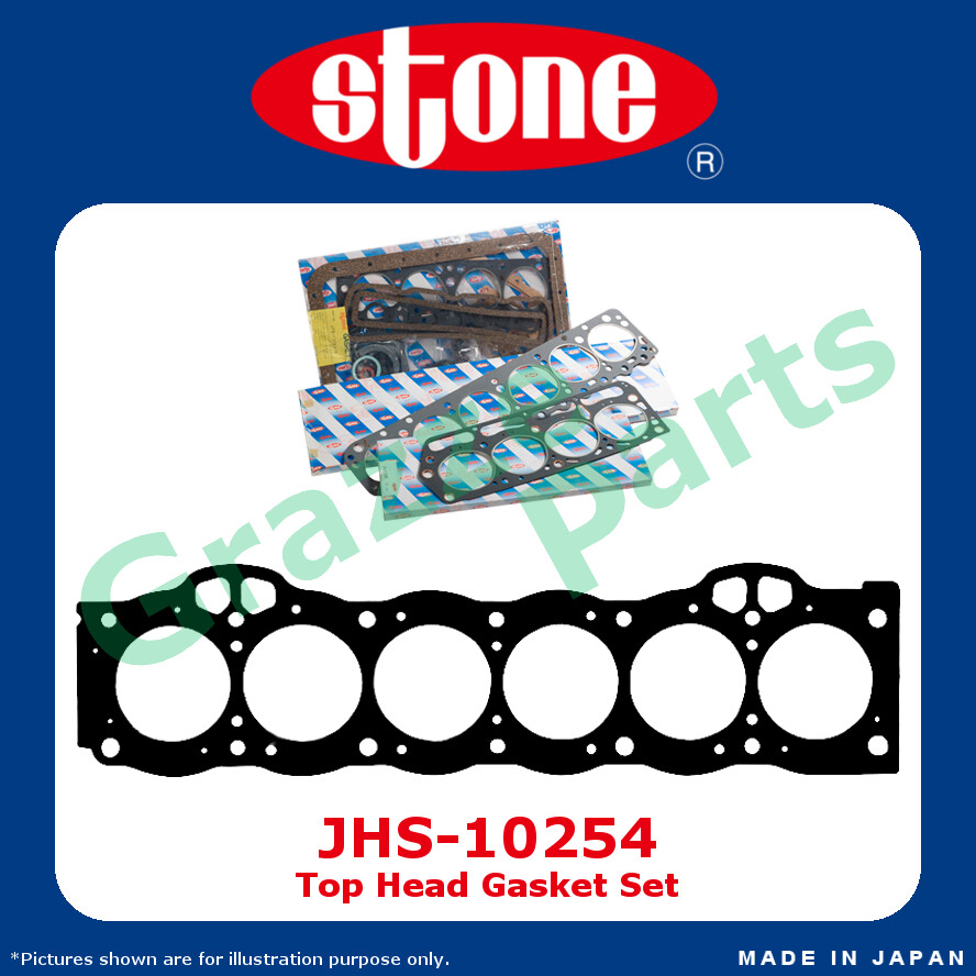 Stone 100% Made In Japan Top Head Gasket Set JHS-10254 for Toyota Cressida GX81 2.0 24V TC DOHC 1G-G