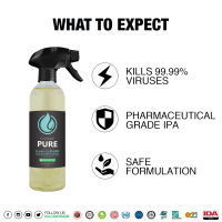 IGL Ecoclean Pure | All Surface Sanitizer | 75% Alcohol Disinfectant Spray (5L)