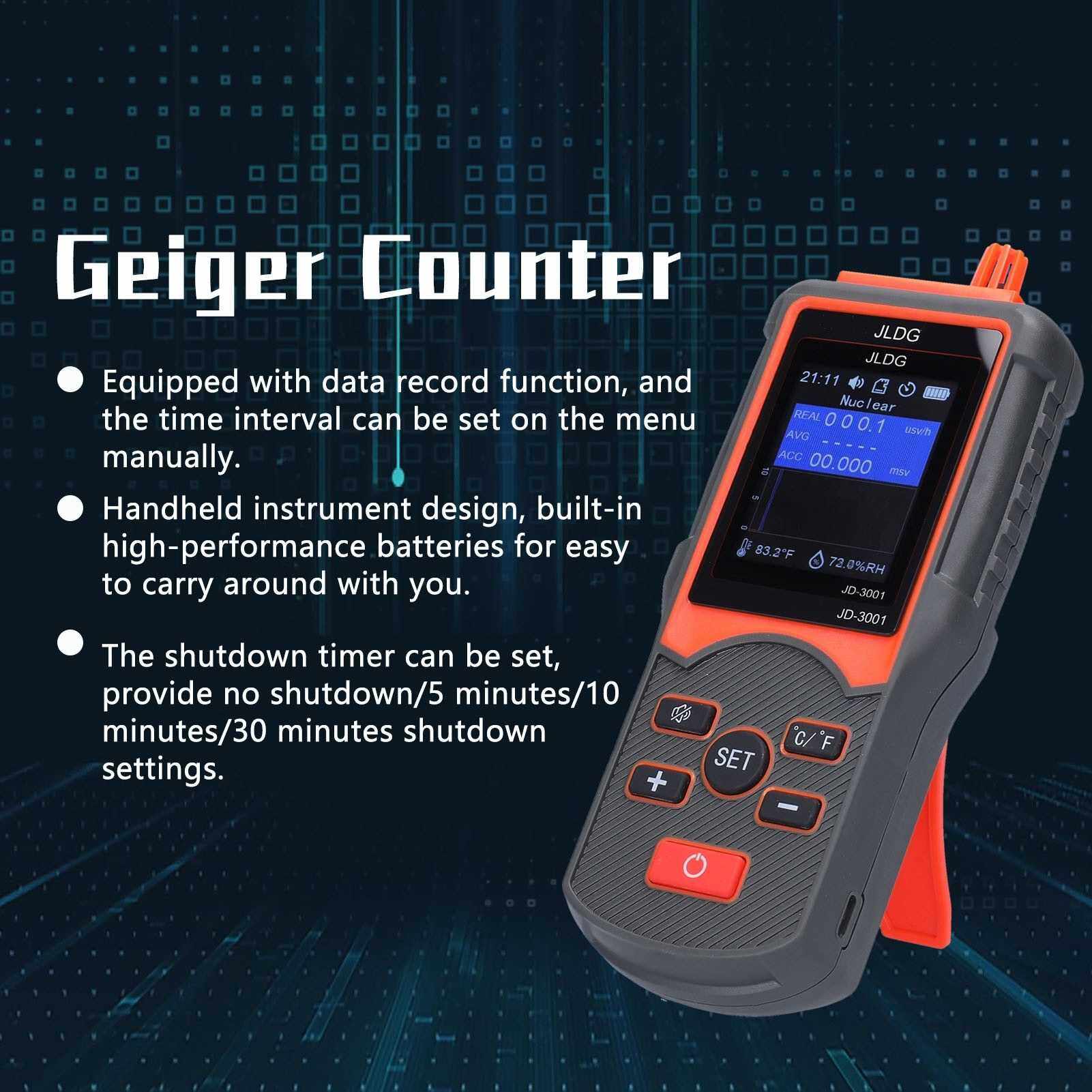 BEST SELLER JD3001 Multifunctional Geiger Counter and