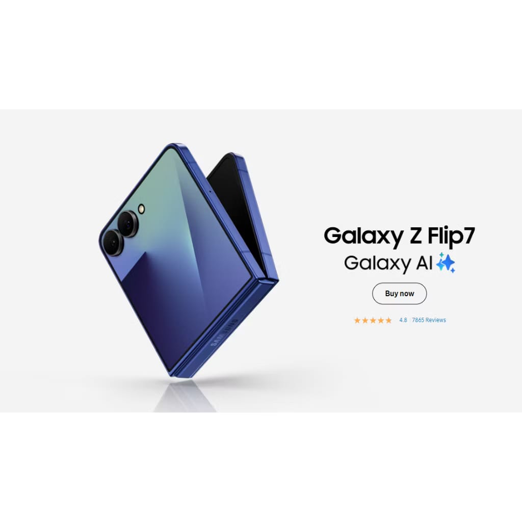 Samsung Galaxy Z Flip7 5G Smartphone