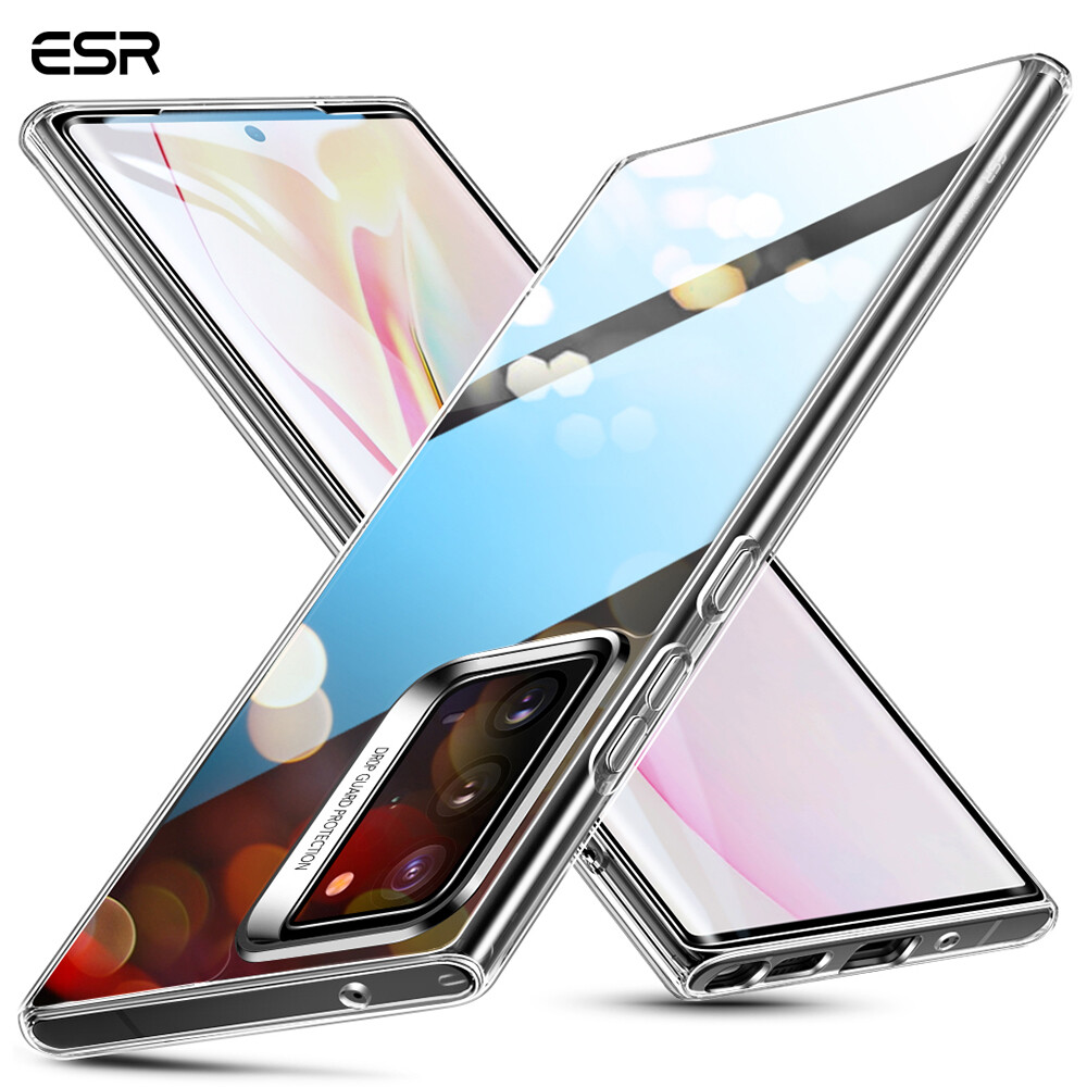 Ốp Kính Cường Lực ESR Echo Ốp Lưng Lai Bằng Kính Cường Lực Ultraclearner Dành Cho Samsung Galaxy Note 20 Hoặc Note 20 Với Ốp Lưng TPU Mềm, Cho Samsung Note 20 Hoặc Note 20 Siêu