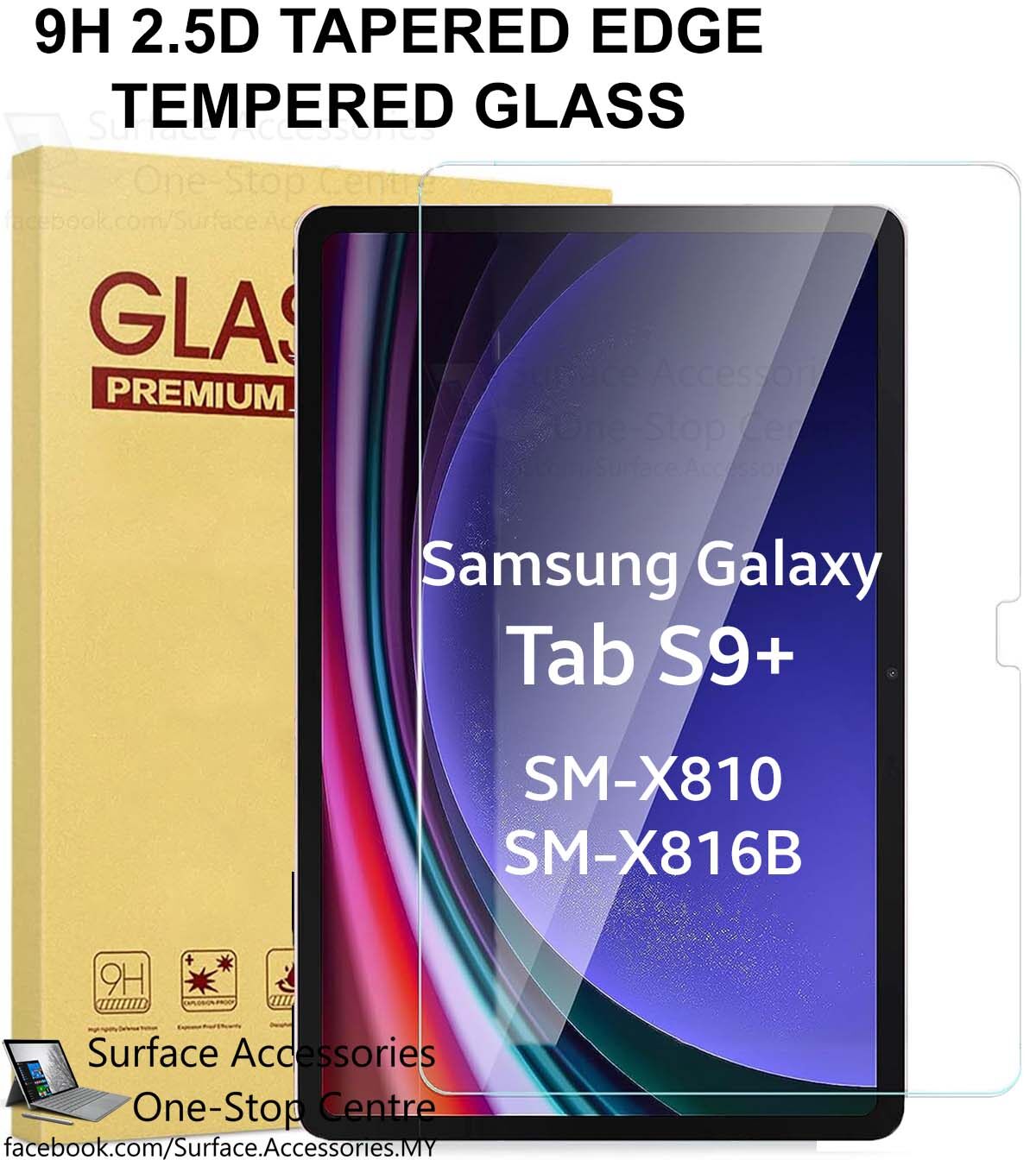 Samsung Galaxy Tab S9 Tempered Glass SM-X710 Samsung Galaxy Tab S9+ Tempered Glass SM-X810 Samsung Galaxy Tab S9 Ultra Tempered Glass SM-X910 Samsung Tab S9 Plus Tempered Glass Screen Protector SM-X716B SM-X816B SM-X916B