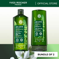 [Bundle of 2] Yves Rocher Anti-Hair Loss Fortifying Shampoo 300Ml & Yves Rocher Anti-Hair Loss Fortifying Conditioner 200Ml