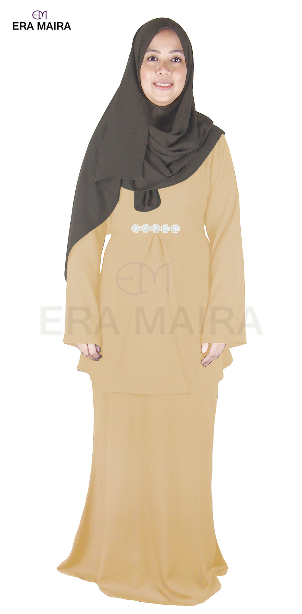 Baju Kurung Plain For Muslimah     HIBA