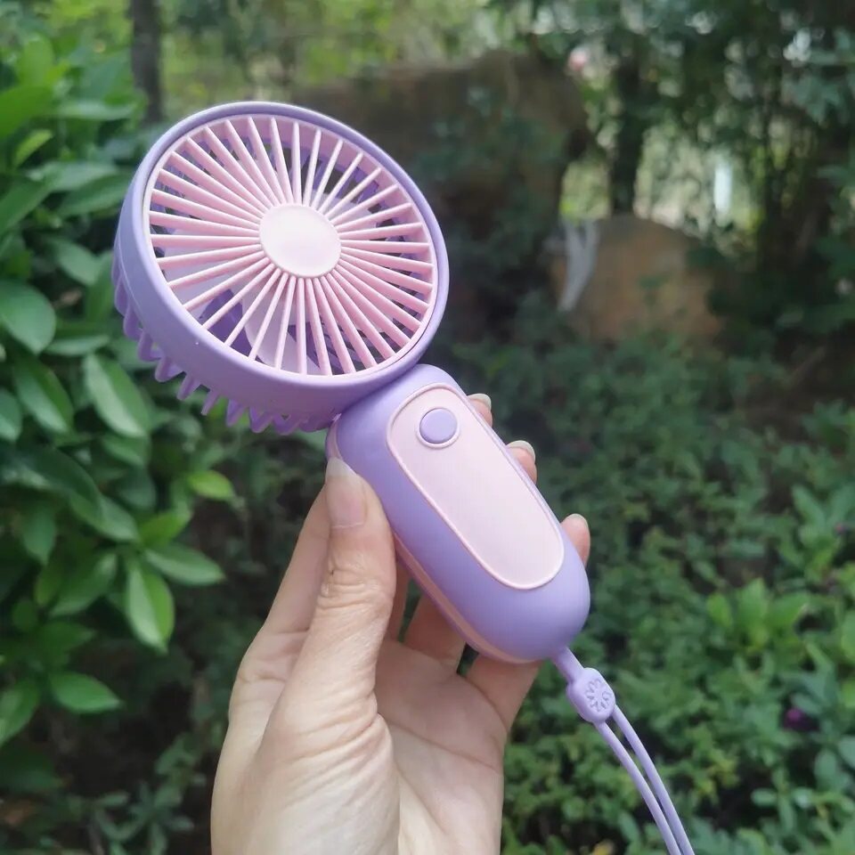 Portable Mini Handheld Small Fan Usb Rechargeable Mini Hand Pocket Fan Travel Cooling Fan Hand Fan kipas kecil 手持小风扇