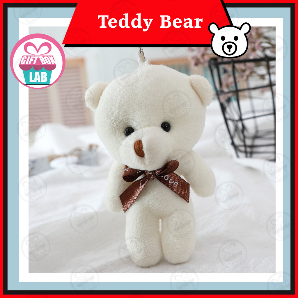 READY STOCK !! Teddy Bear Toy Mini Bear Cute Small Size Bear Doll Birthday Gift Wedding Doorgift