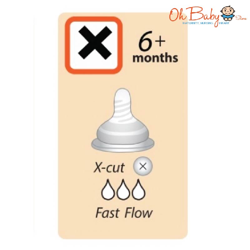 Autumnz Baby Bottle Soft Silicone Teat 2pcs | Oh Baby Store