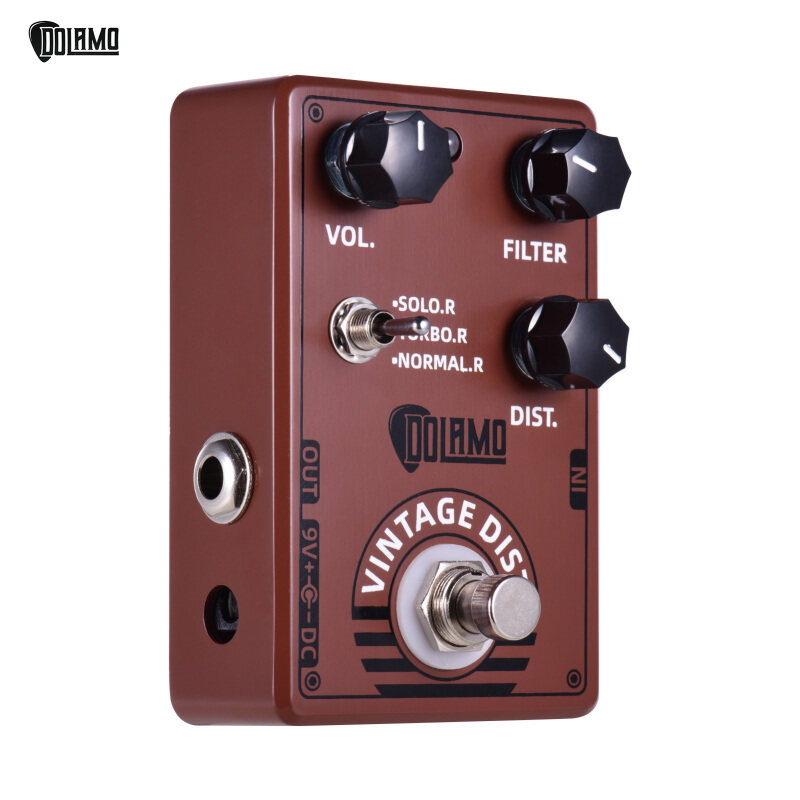 Dolamo D-11 Vintage Cục Phơ Guitar Bàn Đạp Hiệu Ứng Với Khối Lượng Bộ Lọc Và Biến Dạng Điều Khiển Chức Năng True Bypass Thiết Kế Cho Điện Guitar