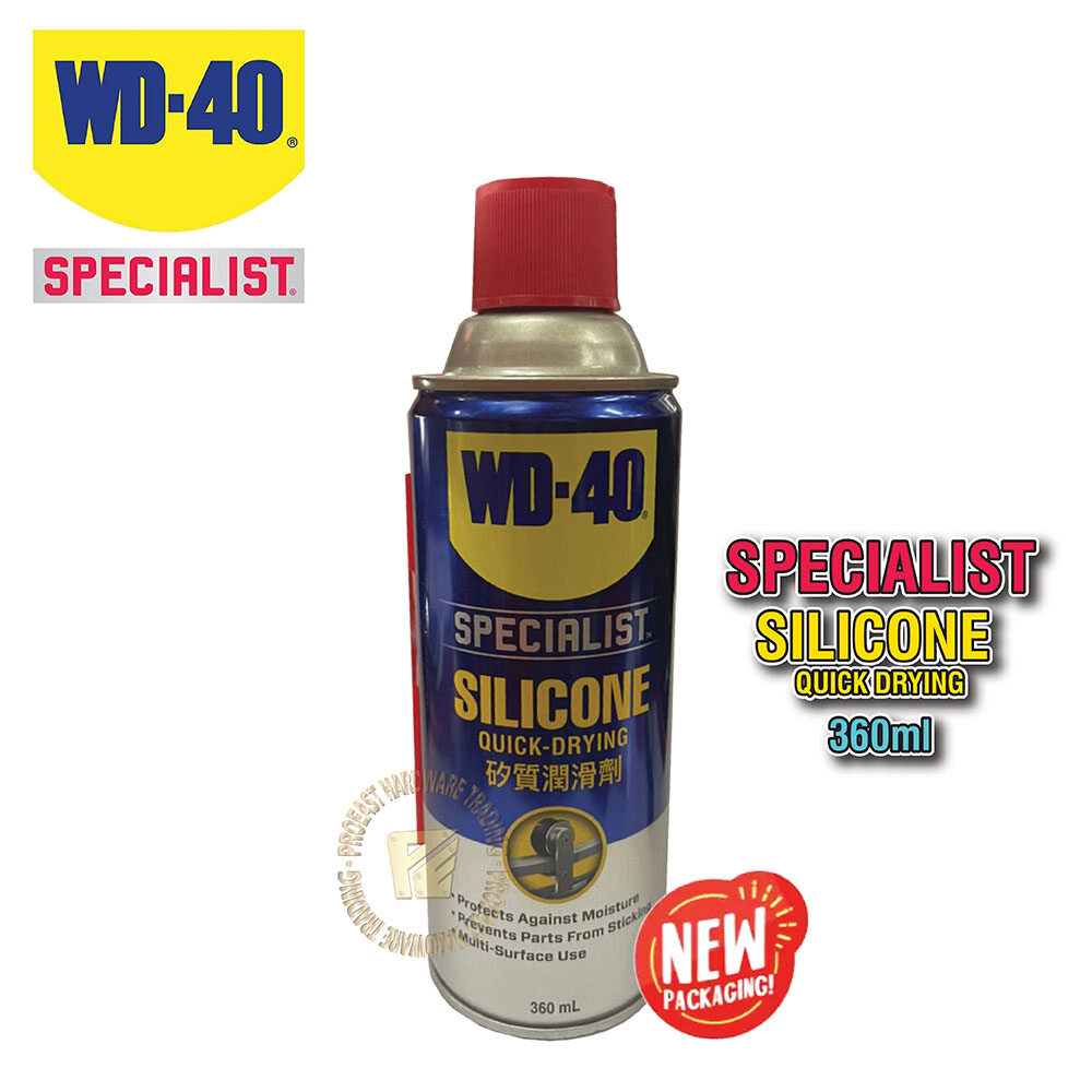 WD40 SPECIALIST SILICONE SPRAY LUBRICANT360ML Price, Reviews WapCar