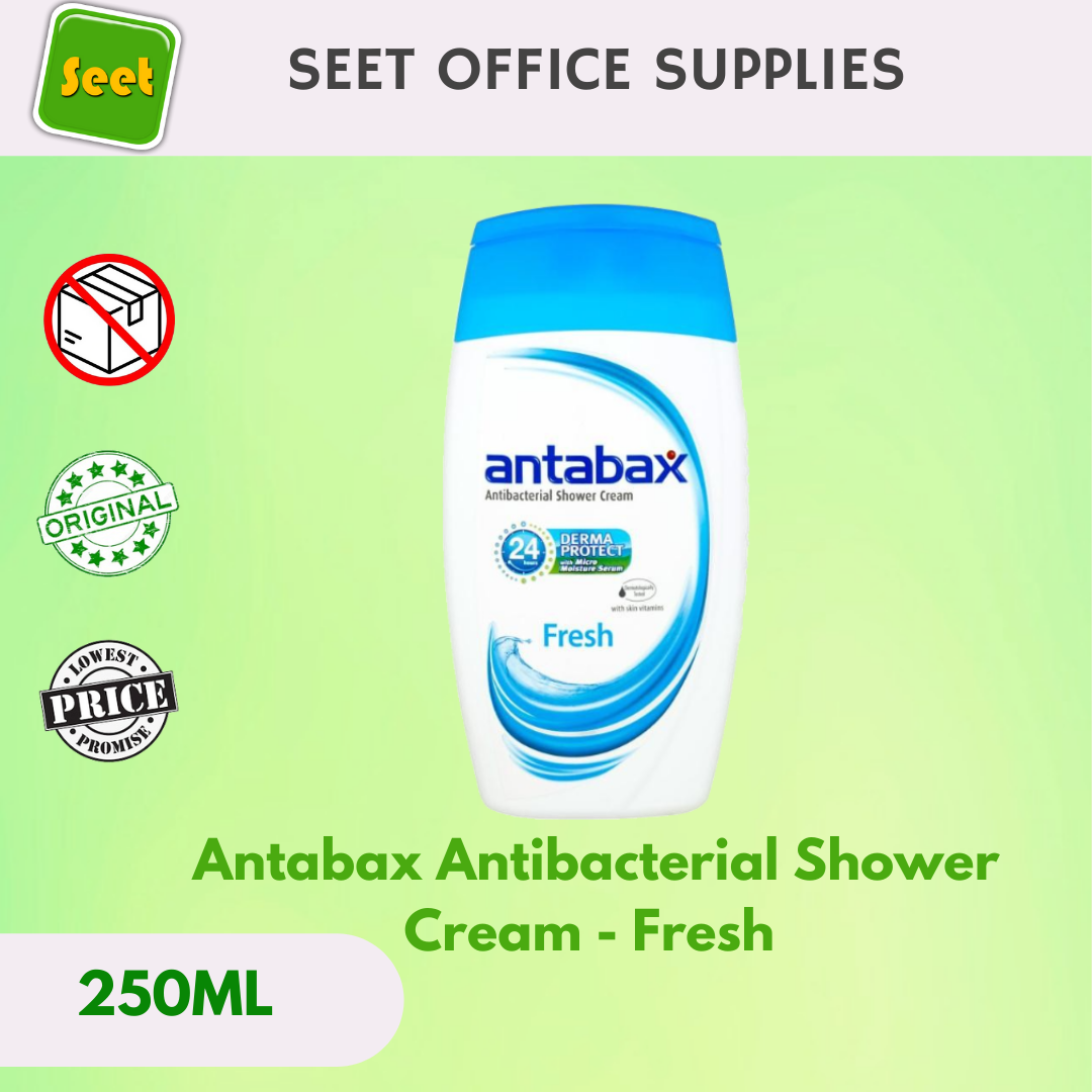 ANTABAX Anti-Bacterial Shower Cream (FRESH) 250ML