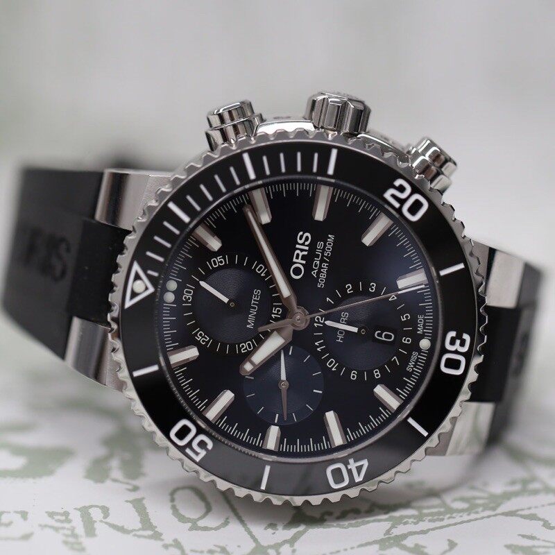 [Value Buy] Oris_Aquis-Chronograph men’s watch
