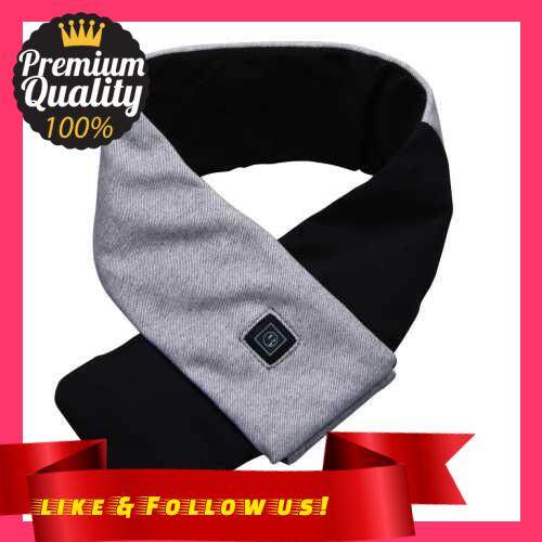 People's Choice Heated Scarf with Neck Heating Pad Heated Clothing for Men Heated Scarves for Women Cold Weather Neck Warmer Battery Powered Heated Neck Wrap for Men and Women Birthday Gift Christmas Gift (Grey)