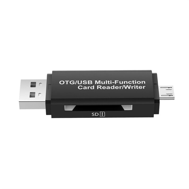 (Ready Stock) Multifunction 4In1 Micro usb / OTG USB Card Reader TF Card Reader/SD memory card Reader