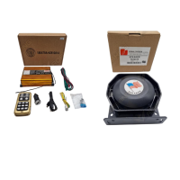 CAR 12V 200W WIRELESS CONTROL HORN SPEAKER SOUND WARNING ALARM TALKING SIREN POLICE FULL POWER