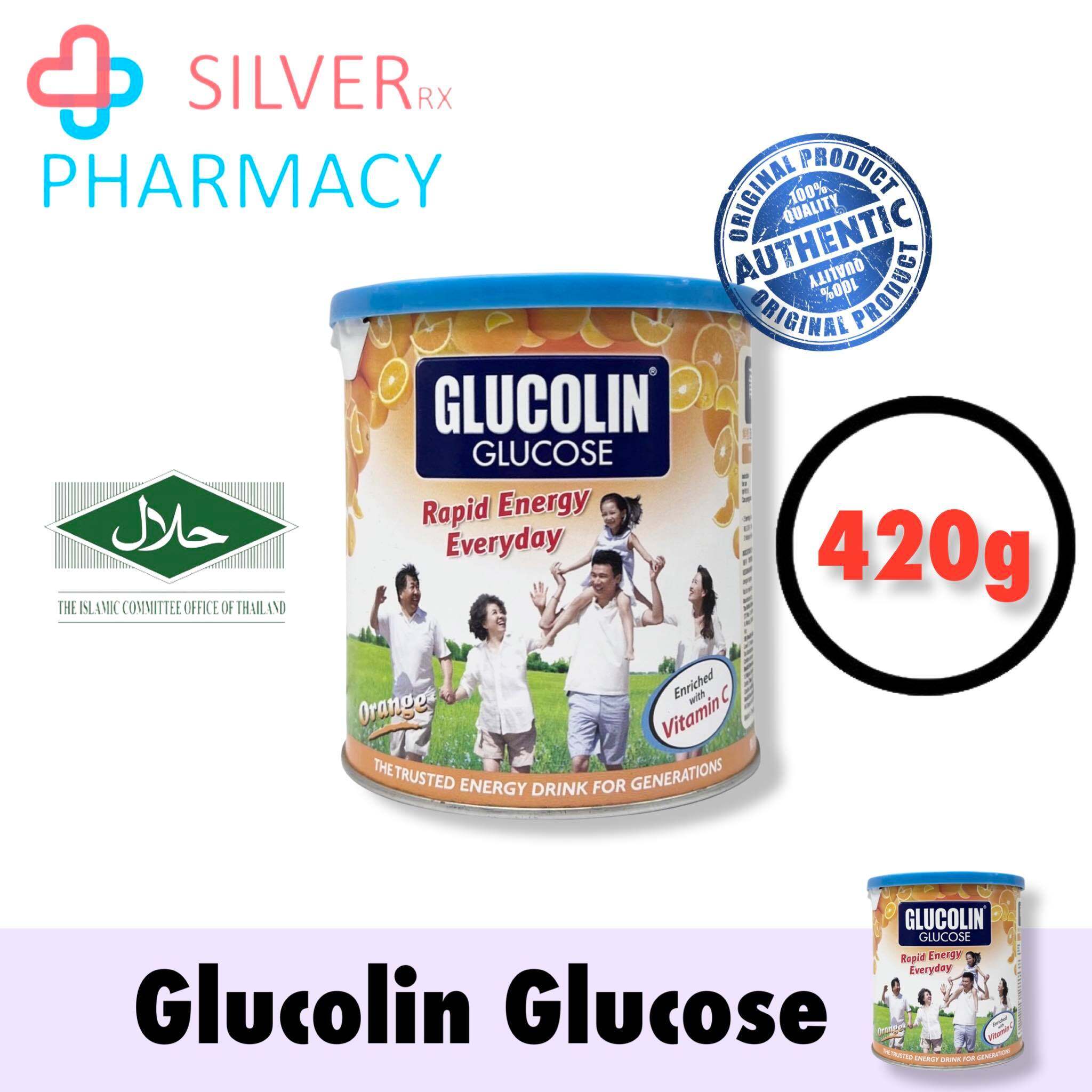 [Exp 01/2024] Glucolin Glucose 420g [Original/Blackcurrant/Orange]