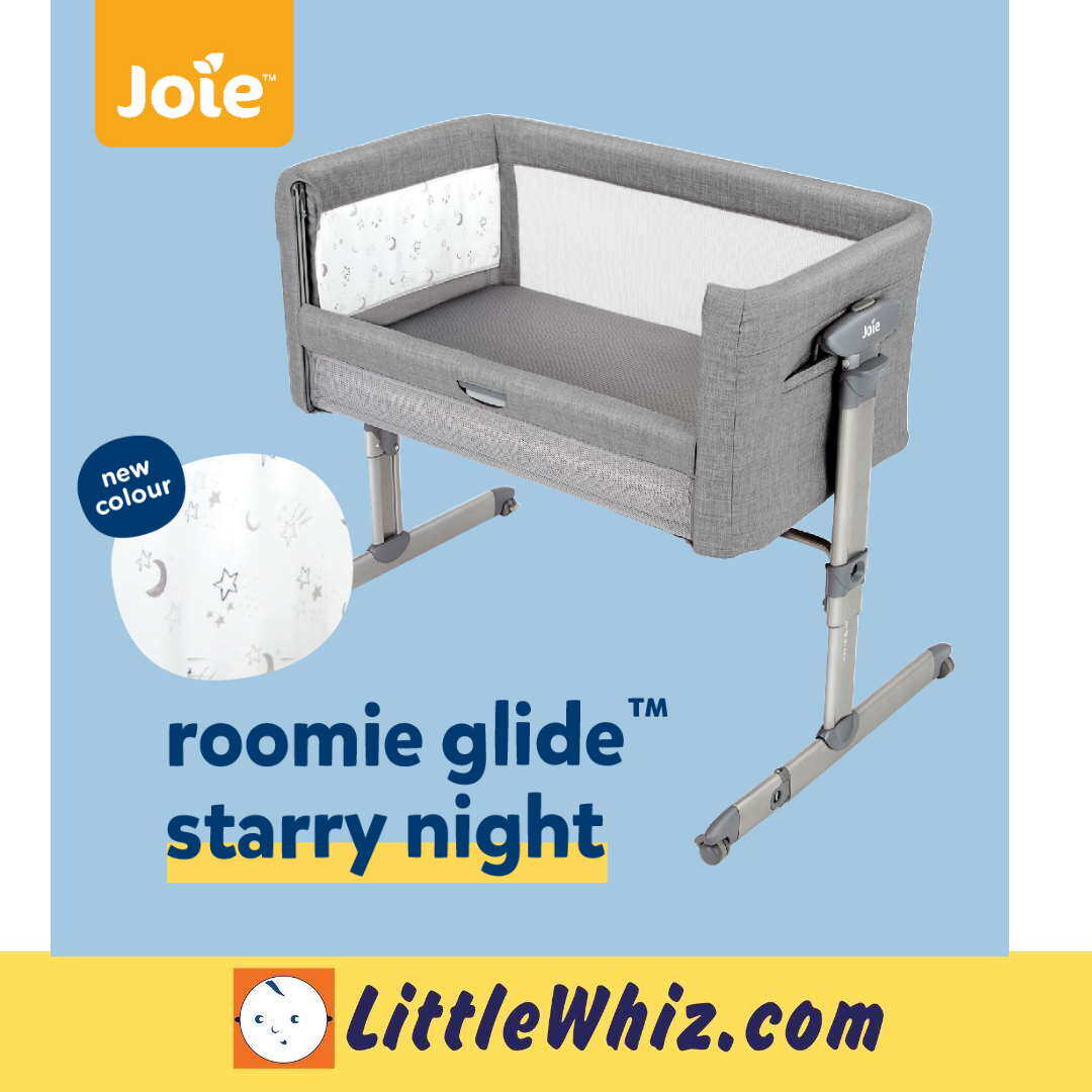 Joie: Roomie Glide | Bedside Cot | Portable Cot