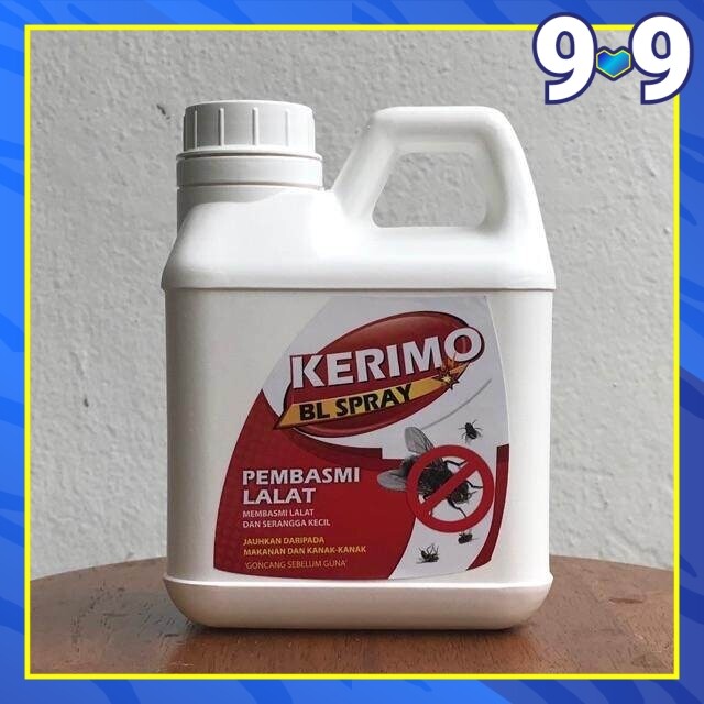 KERIMO BL Spray (1 Liter - Refill) - Pembasmi Lalat Organik