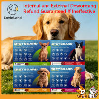 IPETSGARD Spectra Deworming Tablets for Dogs – All-in-One Flea Tick & Worm Treatment(Same as Nxxxard Spectra) dog chew toy