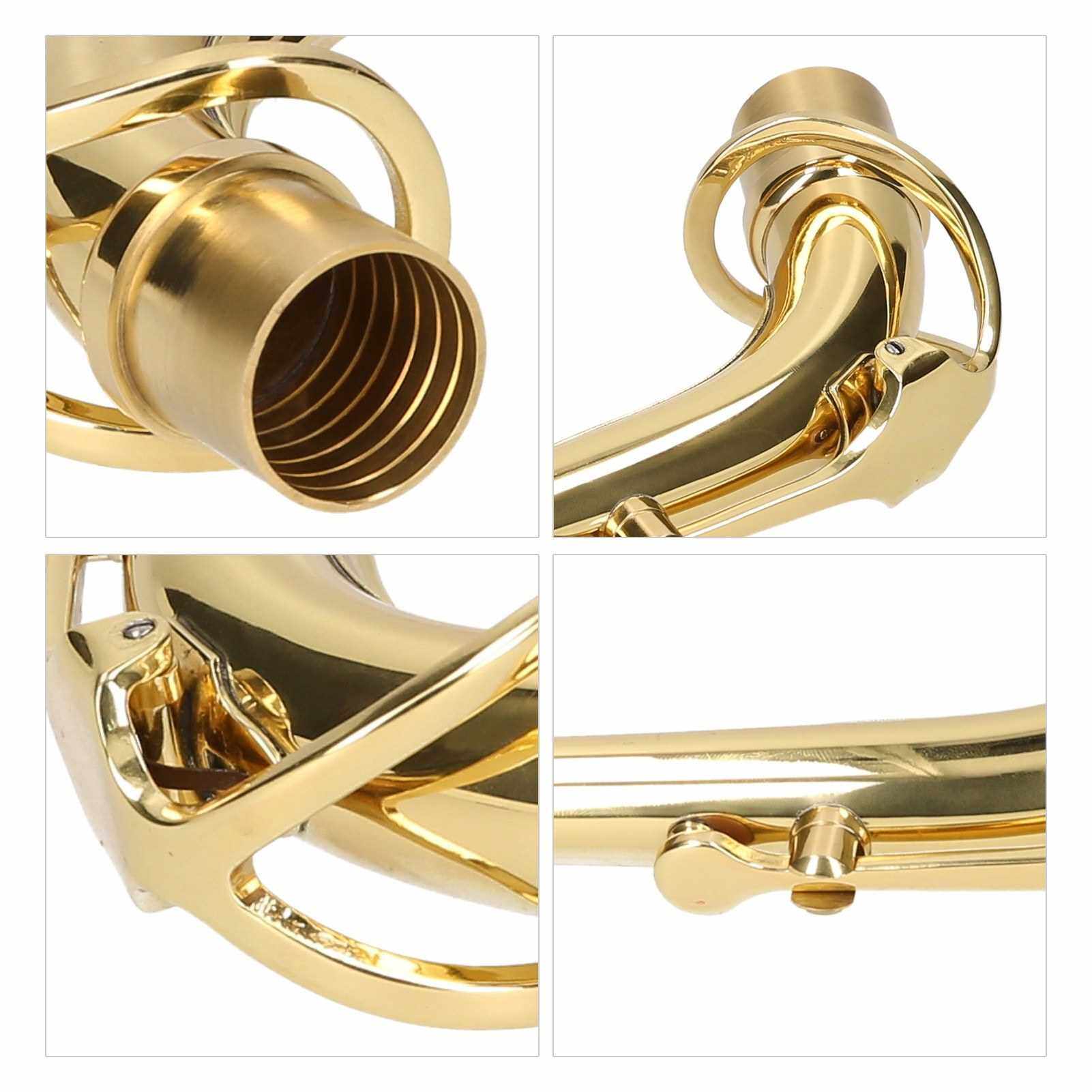 BEST SELLER Muslady Alto Saxophone Neck Brass Bend Neck Sax Replacement