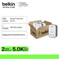 Belkin BSV102af SurgeCube 1 Outlet Surge Protector - [SINGLE x 1unit]  [TWIN  x 2units] [CARTON  x 4units]