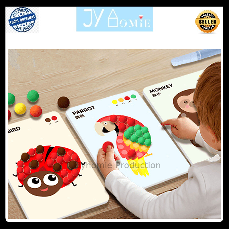 Craft Kits Art Craft Sticker Art Craft DIY Art Craft Kids Activity Montessori Art Mainan Art Mainan Craft Mainan Kanak Kanak