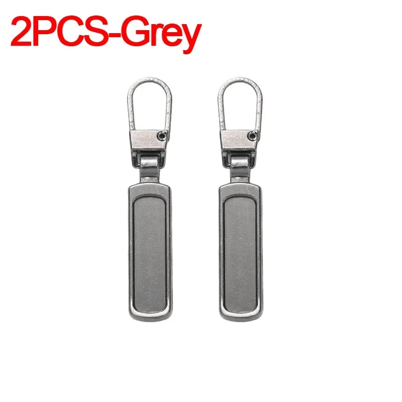 Detachable Metal Zipper Puller Replacement Zipper Sliders Head Repair Kit Suitcases Luggage Backpacks Bags Coat Zipper Pull Tab