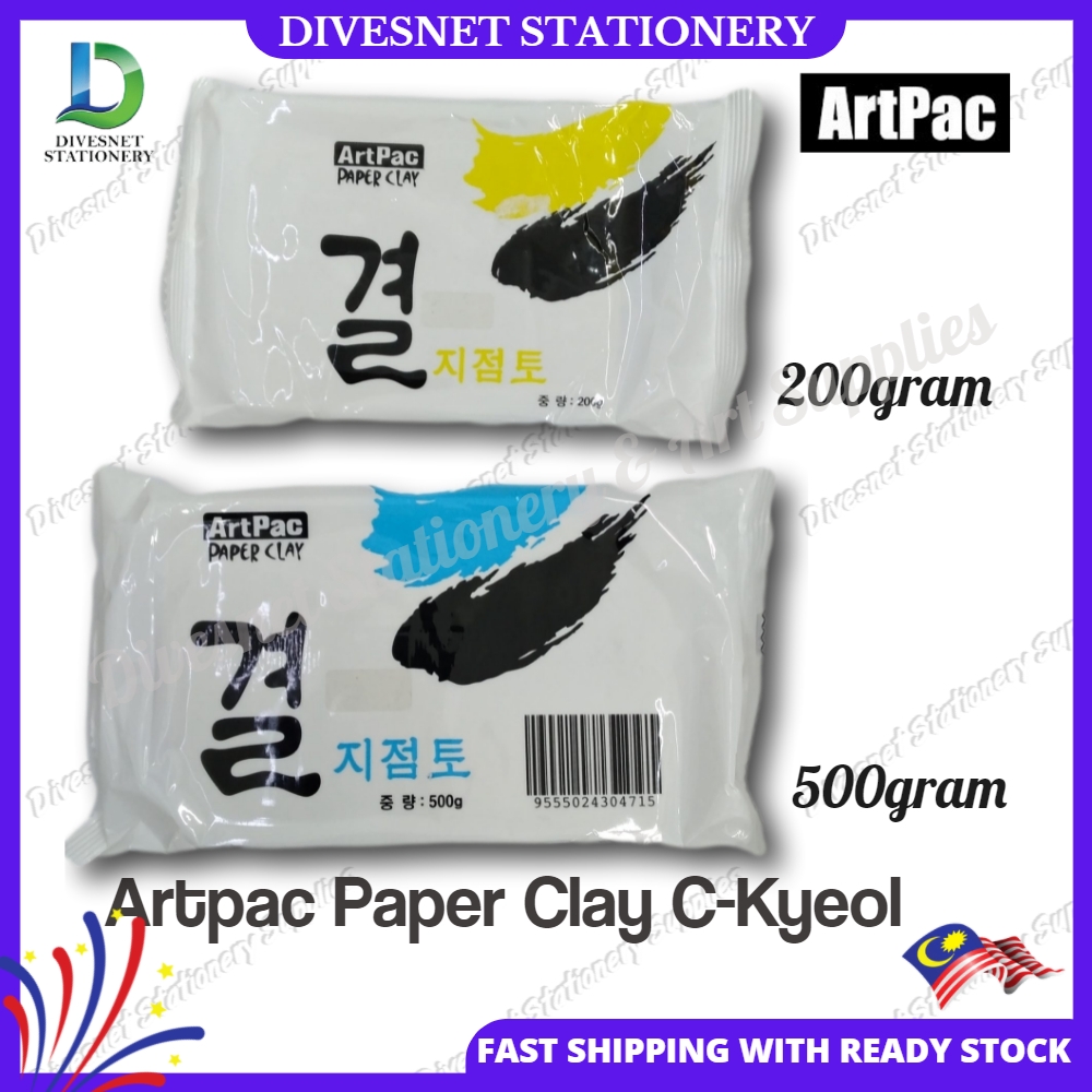 Artpac Paper Clay C-Kyeol 200g/500g (Tanah Liat Mainan)