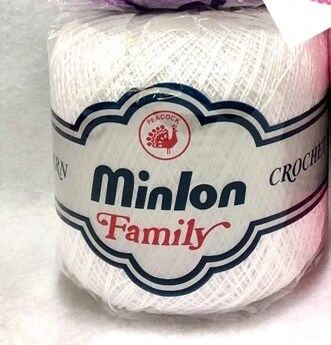 Minlon Family Crochet Knitting Yarn Thread / Benang Kait Family