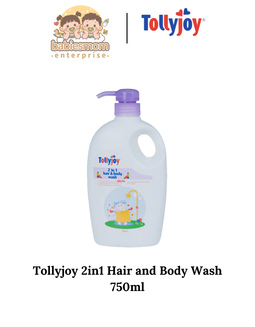Tollyjoy 2In1 Hair And Body Wash 750ML