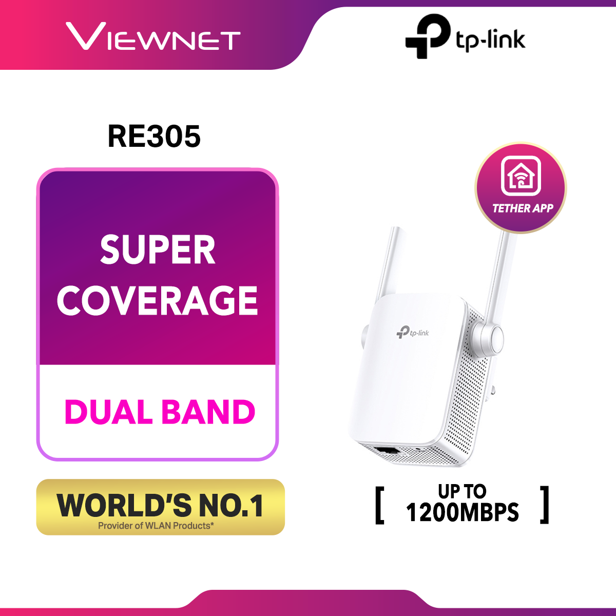 Tp-Link RE305 AC1200 Range Extender