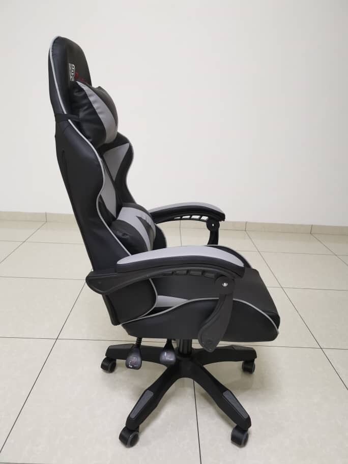 ?READY STOCK Ergonomic Adjustable Gaming Chair Office Chair Head and Lumbar Pillow / Kerusi Gaming / Kerusi Kompu