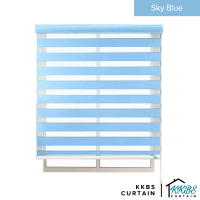 KKBS CURTAIN Morezzo Zebra Blinds Set Lengkap (Morezzo Zebra Blinds Ready Made Premium Quality Complete Set)