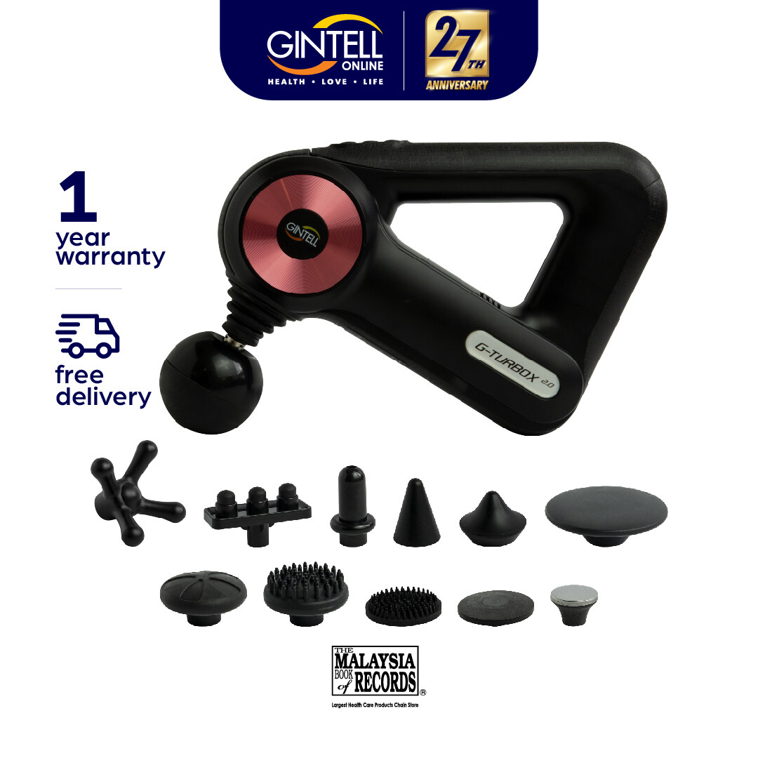 【NEW ARRIVAL】GINTELL G-Turbox 2.0 Massage Gun