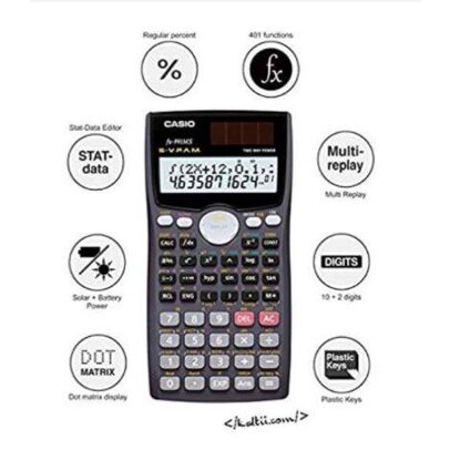 [KL ReadyStock] 570 calculater Cheap Sale Casio FX 570MS Scientific Calculator for school and office